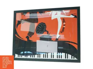 Plakat i ramme  (str. 52 x 42)