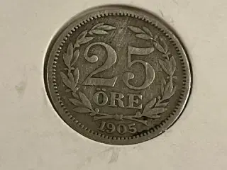 25 øre 1905 Sverige