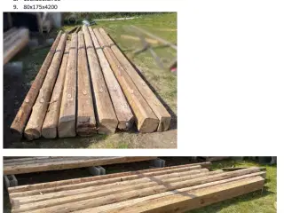 bjælke | Træmaterialer | GulogGratis - Træmaterialer | Nyt og brugt træ billigt til salg på