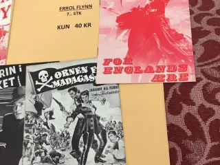 ERROL FLYNN - 7 STK - PÆNE