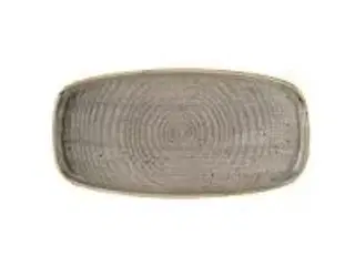 6 stk. Serveringsfad grå B300 x D154 mm Stonecast Walled Churchill