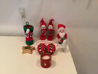 Forskelligt jule pynt