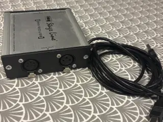 USB - DMX box til lys styring, light control