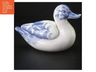 Fuglefigur af porcelæn