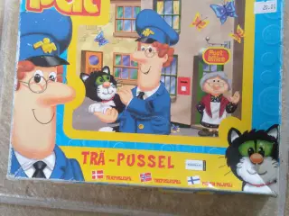 Postmand Per træ-puslespil med 20 brikker