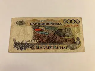 5000 Indonesia Rupiah