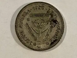 3 Pence South Africa 1956
