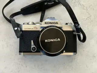 Konica autoreflex T3 spejlreflex kamera.