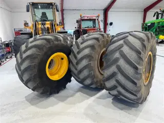Michelin 750/65R26 4 STK KOMPLETTE HJUL TIL VOLVO L70 OG L90