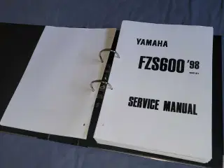 Service manual yamaha FZS 600 FASER