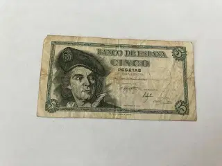 5 Pesetas Spain 1948
