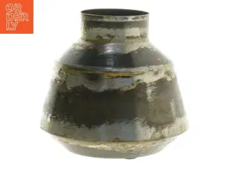 Rustik metalvase (str. 10x11 cm)