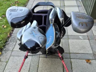 Golf sæt se billeder, begynder sæt - med bag