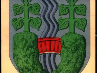 Danske Byvaabner - Vejle Byvaaben - Fritz Benzen 71 - Ubrugt