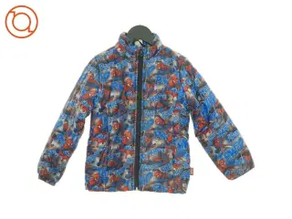 Overgangsjakke med Spiderman (str. 110 cm)