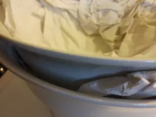 Fransk Porcelæns fade 