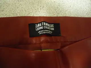 leggins fake læder str m bordeaux (læs mere)