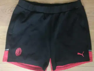 A.C. MILAN KRAFTIG JERSEY SHORTS, STR. M, SOM NYE
