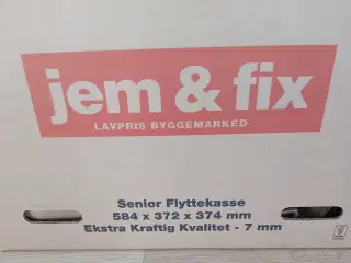 30 stk Flyttekasser a 6,00 kr