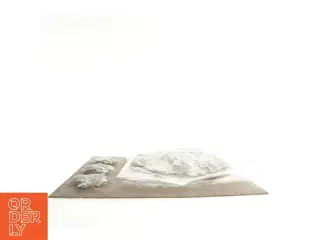 stof og tylsblomster (str. 8 x 8 cm)