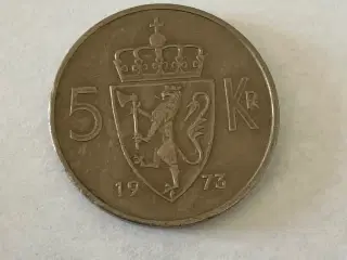5 Kroner Norge 1973