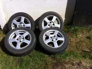 4 stk. Dezent aluhjul til Fiat Panda 2005