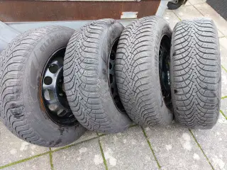 Vinterhjul på fælge, 4 stk.