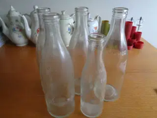 5 stk mælkeflasker