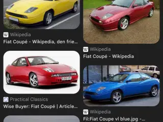 Fiat Coupe købes