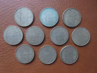 1kr Sverige 10 forskellige