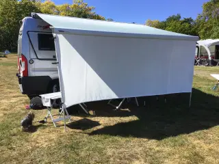Sidestykke til markise på autocamper 6 meter