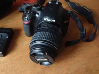 Nikon D3200 (233 pic) 24mp, 64gb ram, 18+55mm 