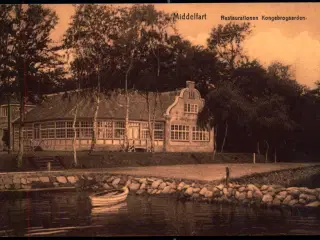 Middelfart - Restaurationen  Kongebrogaarden - J.G. Kreutzers Papir 64 - Ubrugt