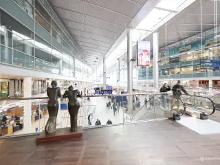 Flotte kontorer i lufthavnen