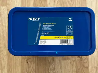 NKT Deck Pro A4 skjult terrasseskrue 1400 stk