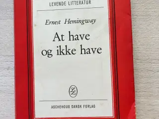 At have og ikke have, Ernst Hemingway