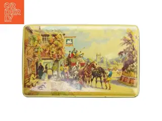 Vintage blikæske (str. 23x14,5 cm)