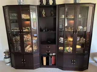 Vitrine i maghony