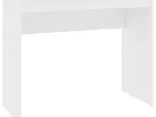 vidaXL skrivebord 90x40x72 cm konstrueret træ hvid