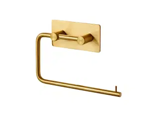 Mat messing toiletpapirholder