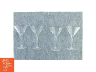 4 stk cocktail glas (str. H 19)