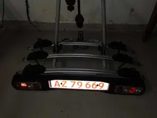 Cykelstativ til bil til 3 cykler