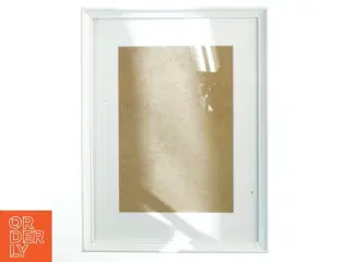 Hvid billedramme (str. 43x33 cm)