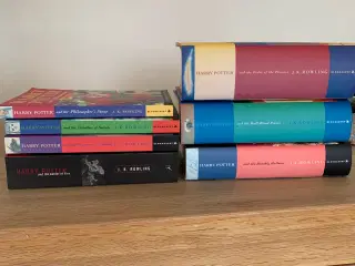 Engelske Harry Potter bøger 150kr/stk
