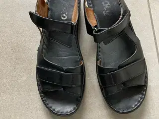 Sort Jaco sandal
