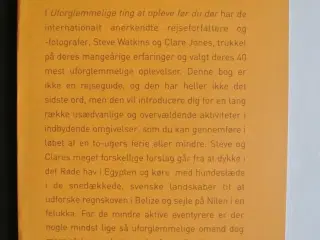 uforglemmelige ting at opleve før du dør, af steve