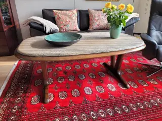 Sofabord  mahogni  med granitbord