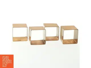 Kobber servietringe fra Palma (str. 5x5 cm)