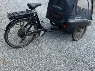 El ladcykel Winther E-Kangaroo luxe