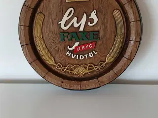 Skilt LYS FAXE ølskilt 